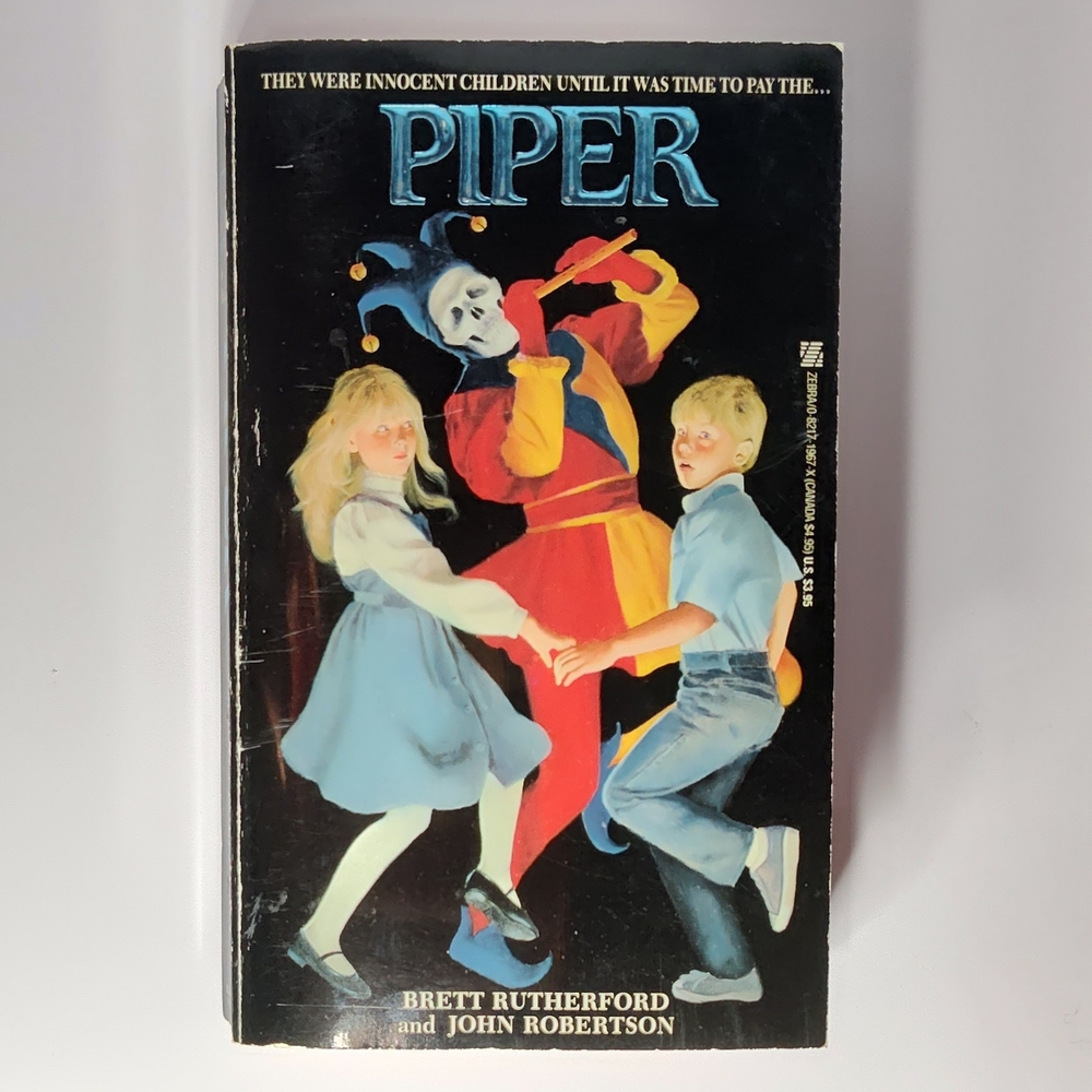 Piper By Brett Rutherford And John Robertson - Rare Vintage Horror Book